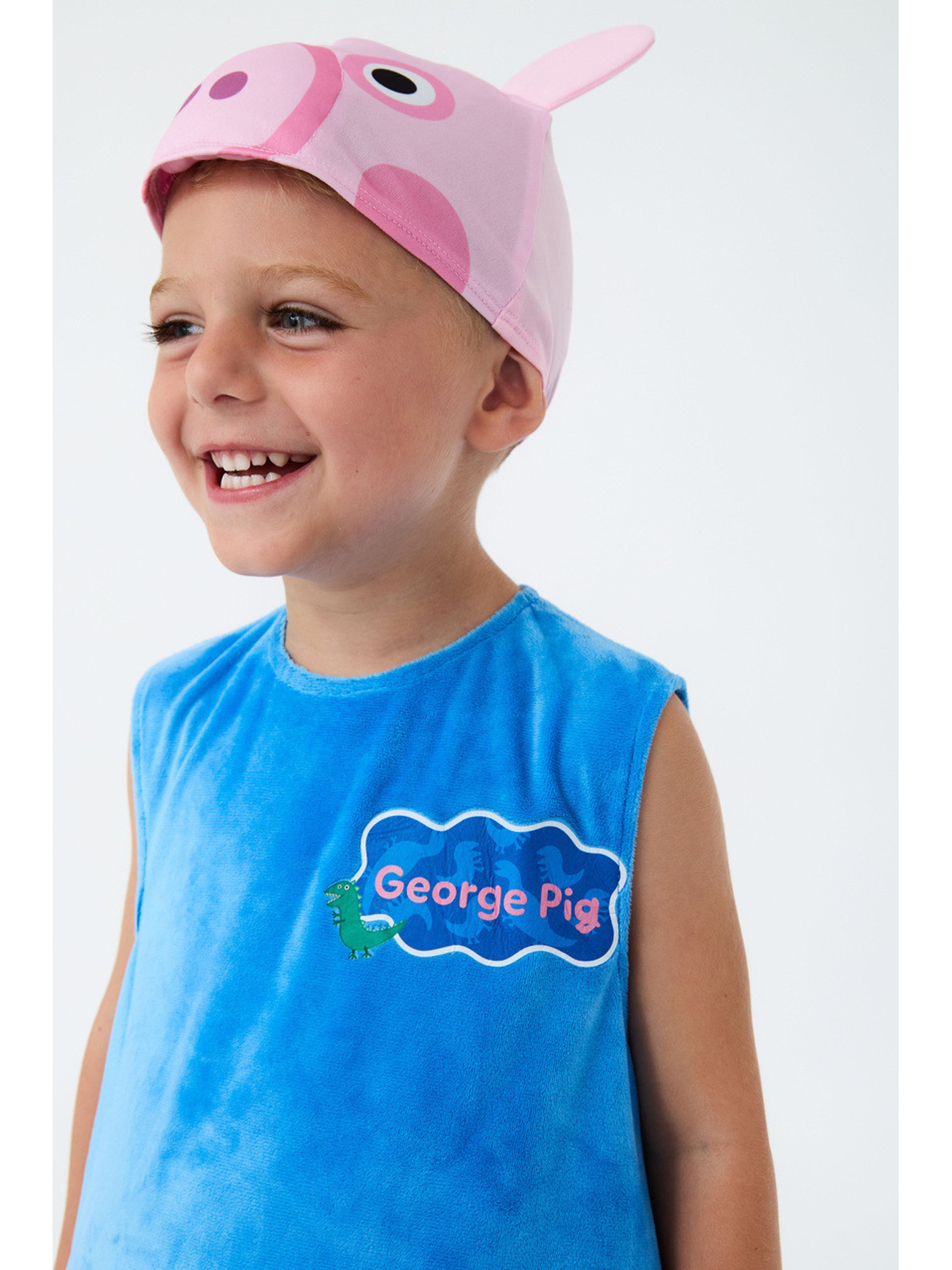 Officially Licensed George Pig Tabard with Cap Costume